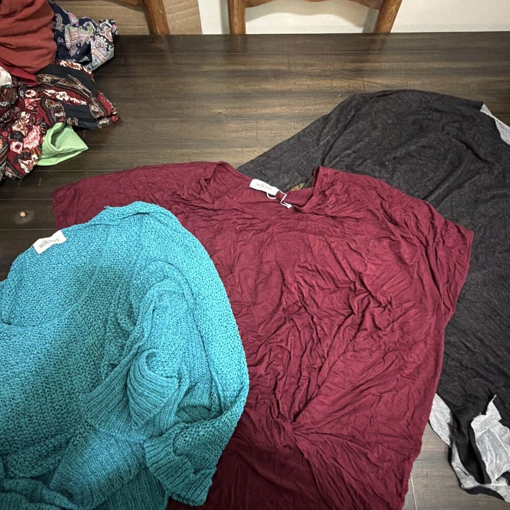 Willows Brand Lot of 3 Tops Women’s Sweater Size Small